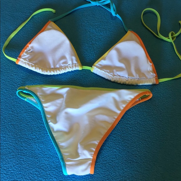 White Bikini Swimsuit - Picture 2 of 2